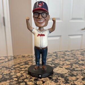 Cleveland Indians Drew Carey Stadium Giveaway Baseball Bobblehead Figurine